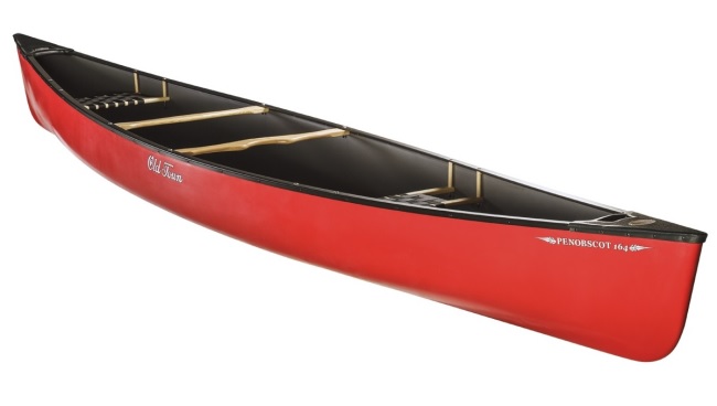 Old Town Penobscot 164 Canoe in Red