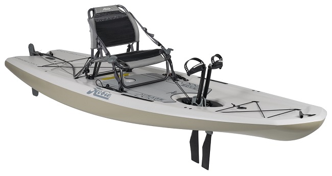 Hobie Mirage Lynx with Mirage Drive 180 with Kick Up Fins