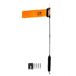 YakAttack VisiCarbon Pro Safety Flag and Light