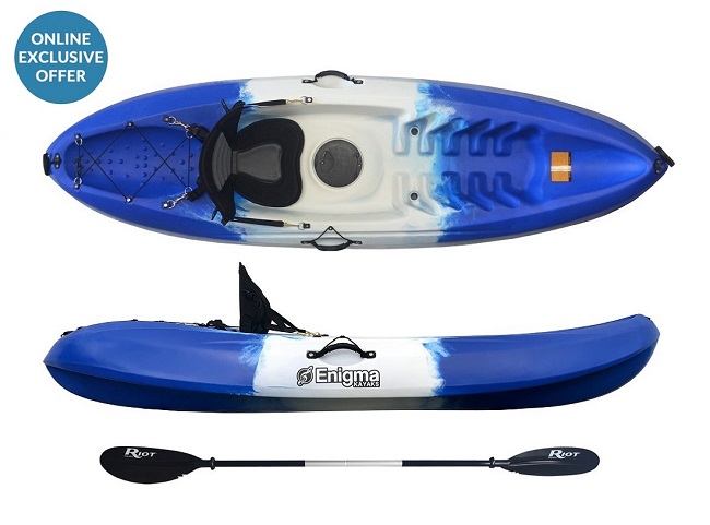 Enigma Kayaks Flow Sit-On-Top Kayak Ocean Colour