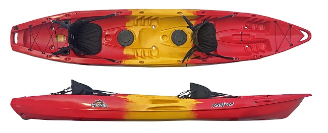 The Corona sit on top from Feelfree kayaks