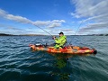 Feelfree Moken 12.5 V2 kayak fishing in Cornwall