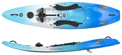 Perception Five-O Surf-On-Top Kayak in Zest