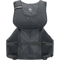 NRS Chinook Buoyancy Aid in Charcoal - Back View