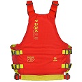 Peak Tourlite Zip Buoyancy Aid - Red/Lime - Back View