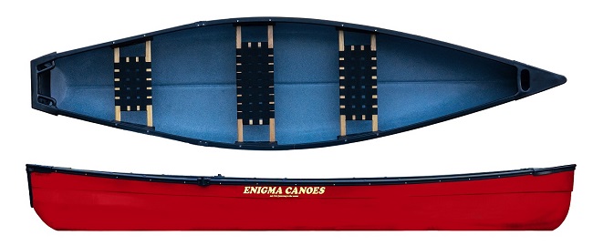 Enigma Canoes Square Stern 126 - Red
