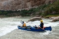 Nova Craft Prospector 17 SP3 Canoe on a whitewater river