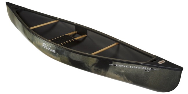 Old Town Discovery 119 Canoe in Camo