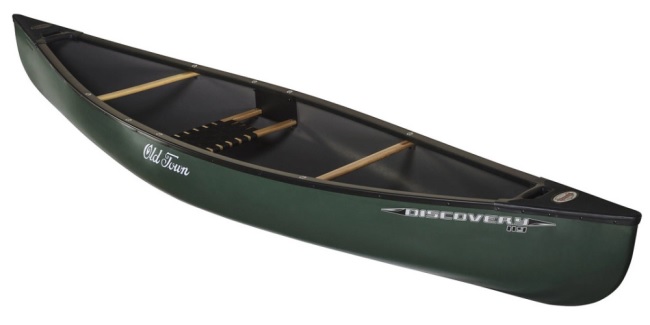 Old Town Discovery 119 Canoe in Green