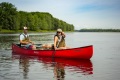 Old Town Discovery 158 Canoe on the water