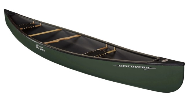 Old Town Discovery 158 Canoe in Green