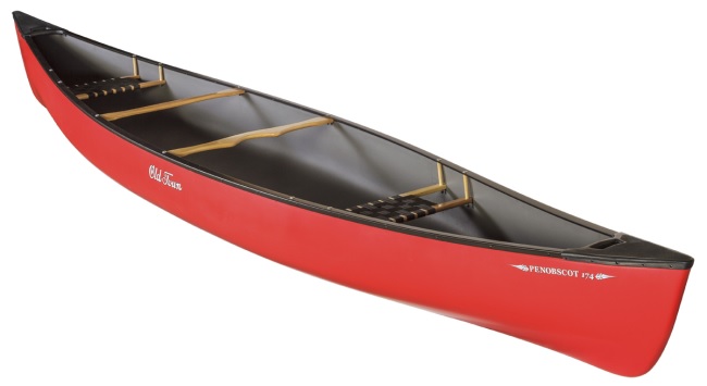 Old Town Penobscot 174 Canoe in Red