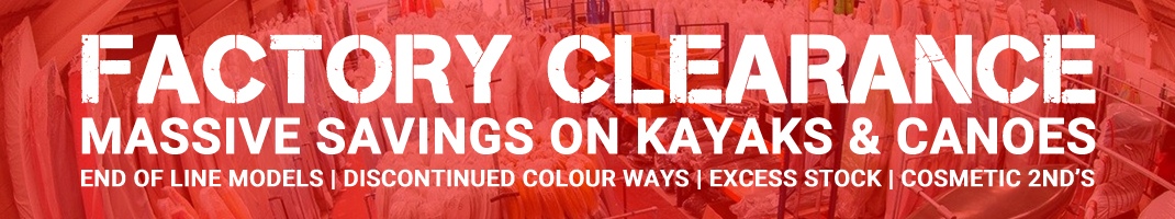 Factory Clearance Offers On Kayaks And Canoes At Cornwall Canoes