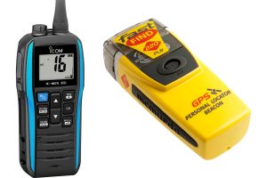 Personal Locator Beacons & VHF Radios
