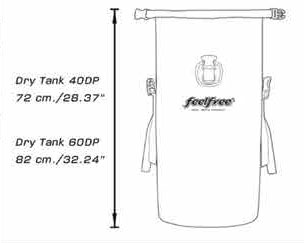 Feelfree Dry Tank Dimensions