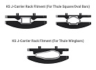 Kajak Sport KS J Carrier - Bar Fitting options