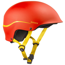 Palm Shuck Half Cut Watersports Helmet Red