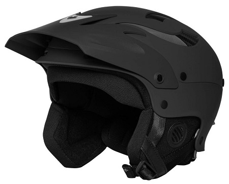 Sweet Rocker Paddlesport Helmet in Dirt Black Colour