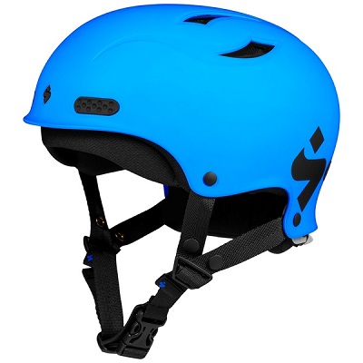 Sweet Wanderer Whitewater Kayaking Helmet - Neon Blue
