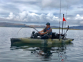 Skate Fishing off the Hobie Outback in Scotland