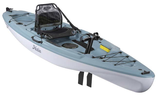 Hobie Mirage Passport 12 with Mirage Drive GT with Kick Up Fins