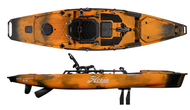 Hobie Pro Angler 14 Kayak in Sunrise Camo