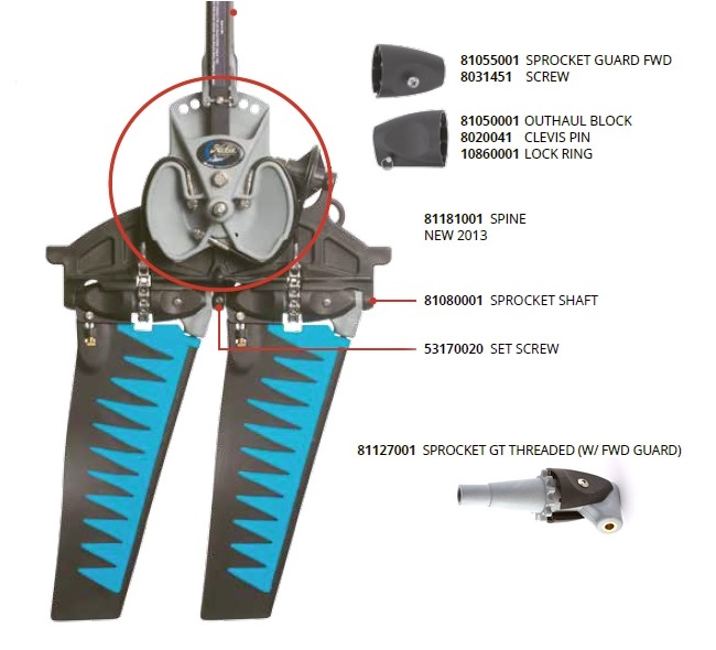Hobie Mirage Replacement Parts