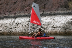 Hobie Sail Kit on a Revolution