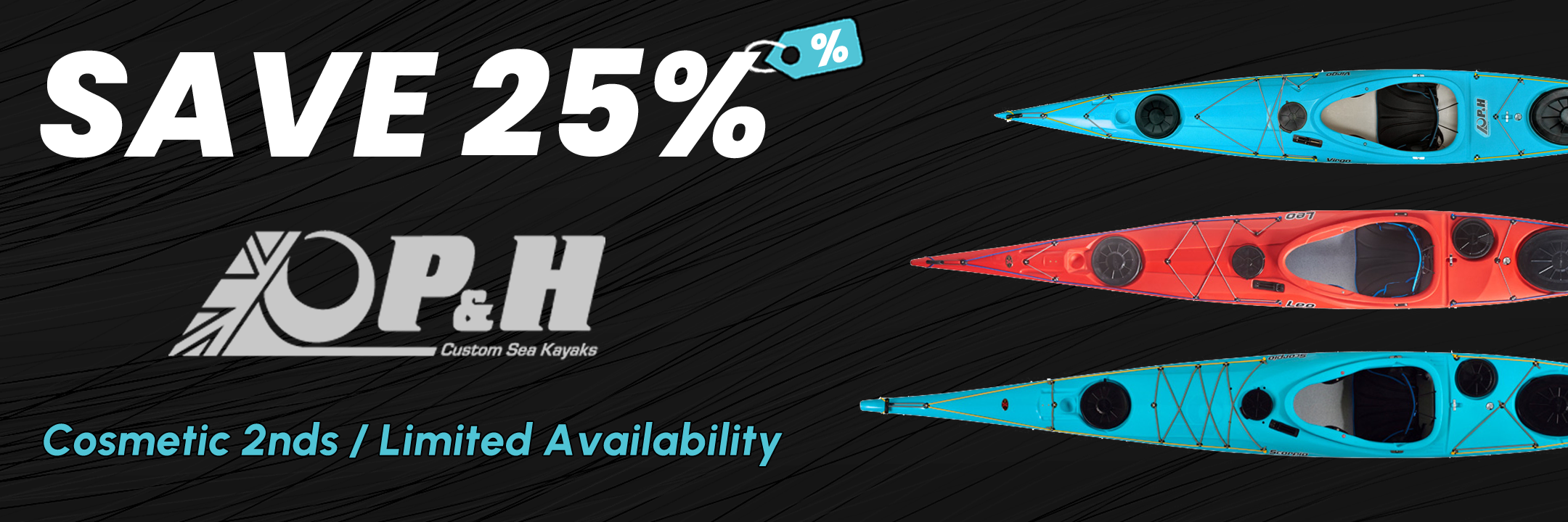 Big savings off P&H Kayaks