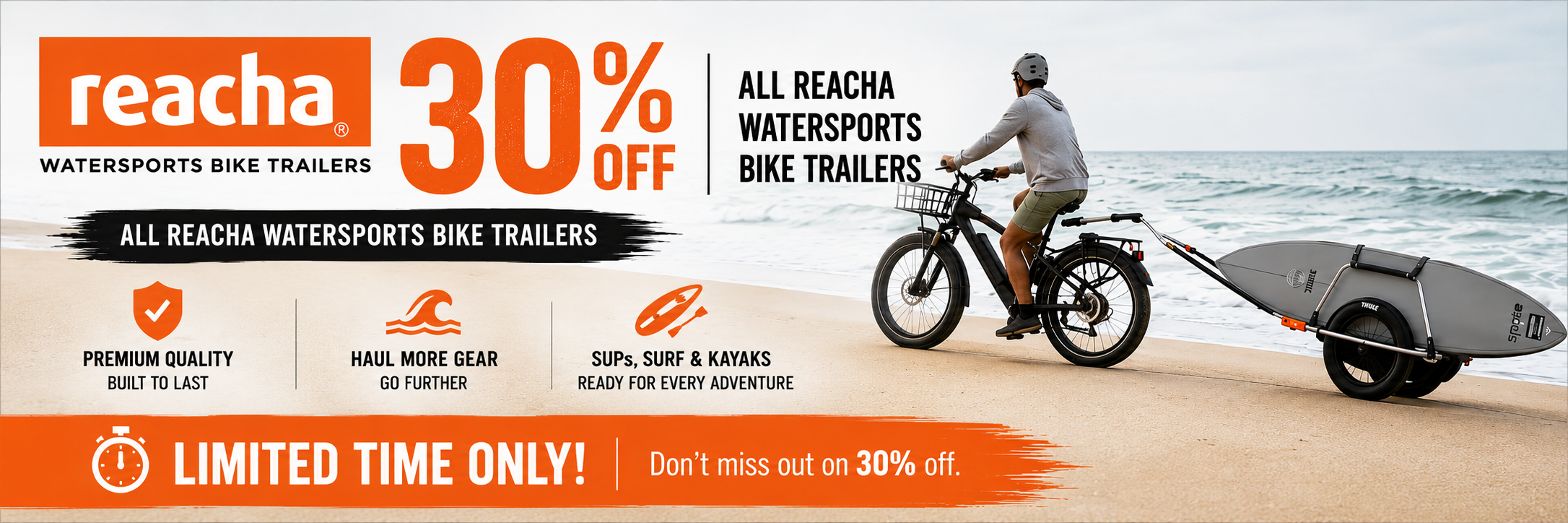 Special Offer on Reacha Bike Trailers