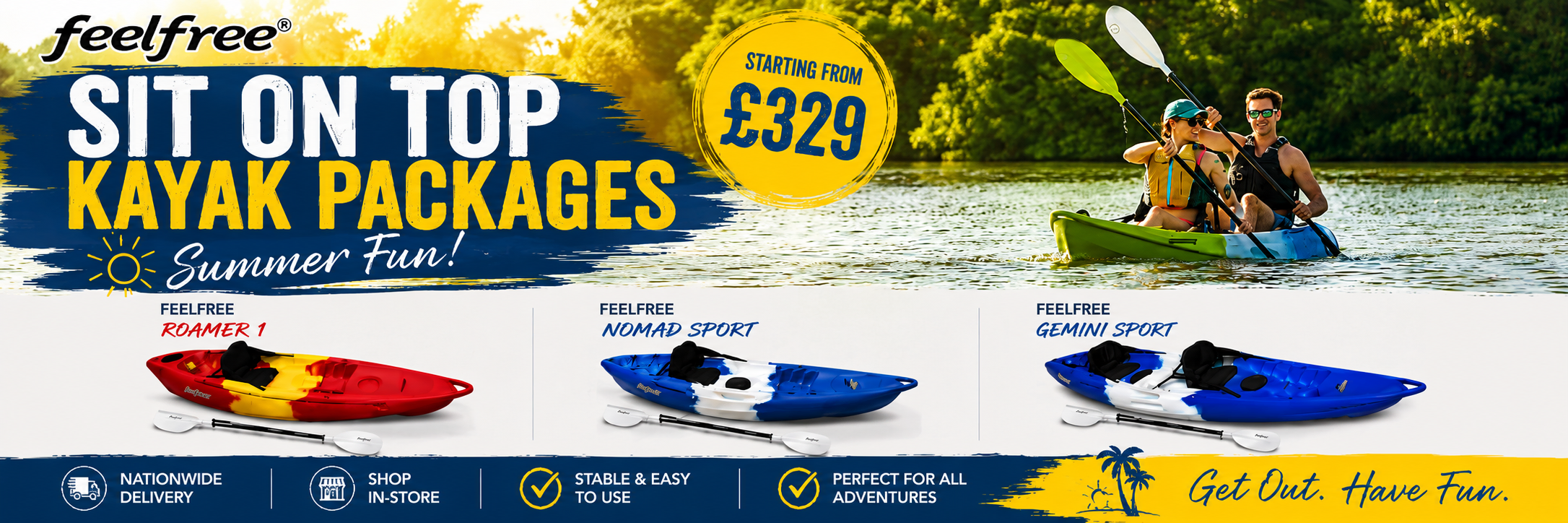 Sit On Top Kayak Bundle Offers