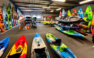Cornwall Canoes Kayak Showroom