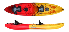 Cheap Deals & Offers On Enigma Kayaks Flow Duo Tandem Sit On Top Package Deals