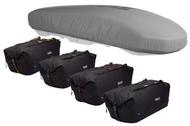 Shop from a range accessories for your roof box including covers, cargo bags and more!