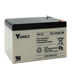 12V 12aH Sealed Lead Acid Rechargeable Battery