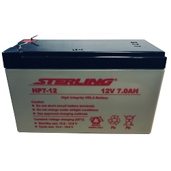 12V 7aH Sealed Lead Acid Rechargeable Battery