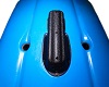 BerleyPro Garmin SideVu Ready Transducer Mount fitted on the Lowrance-Ready Scupper on a Hobie Kayak