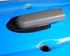BerleyPro Garmin SideVu Ready Transducer Mount shown installed on the Garmin-Ready Scupper on a Hobie Kayak