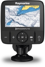 GPS View on the Raymarine Dragonfly 5 Pro