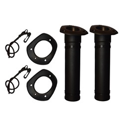 CAINCAY Fishing Rod Holder Fishing Rod Protection Attachment, 4 Pieces  Rubber Reusable Rod Holder Wear-Resistant Fastening Element Portable  Fishing Rod Fixed Ball for Fishing Rod : : Sports & Outdoors