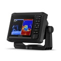 Garmin Echomap UHD2 55cv fish finder showing sonar mode