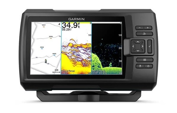 Garmin Striker Vivid 7cv fish finder with QuickDraw GPS plotter