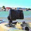 Railblaza Fish Finder Mount R-Lock R on a kayak