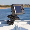 Railblaza Fish Finder Mount R-Lock S on a boat