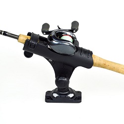 Railblaza Rod Holder R with Baitcaster / Multiplier Reel