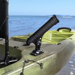 Railblaza Rod Tube with Starport HD on a kayak