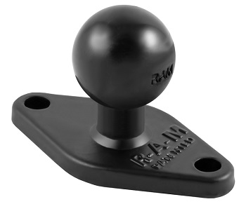 Ram 1-inch Ball with Diamond Base