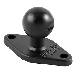 Ram 1-inch Ball with Diamond Base