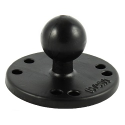 Ram 1 inch Ball with Round Base