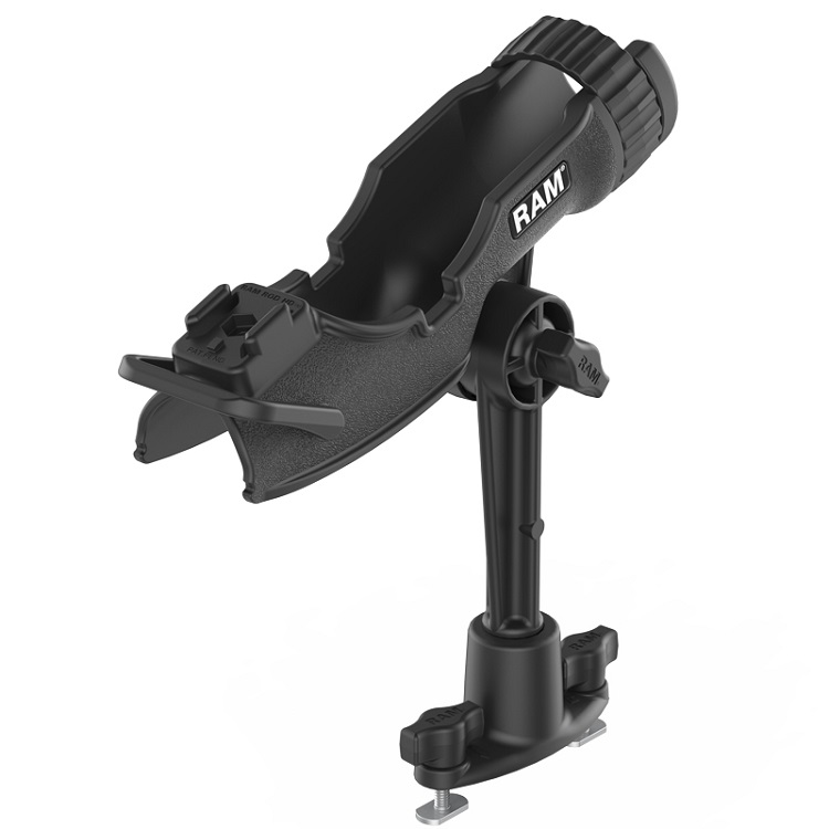 RAM-ROD HD Rod Holder with 6in Spline Post and Track Base